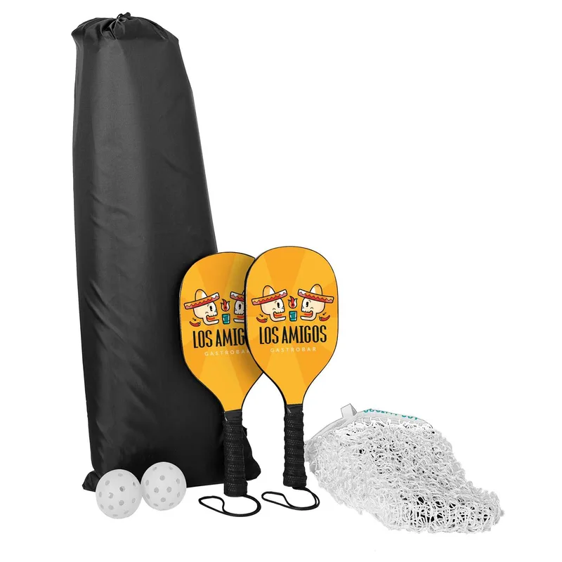 Pickleball Set, Imprinted Net & Single-Sided Paddles view 7