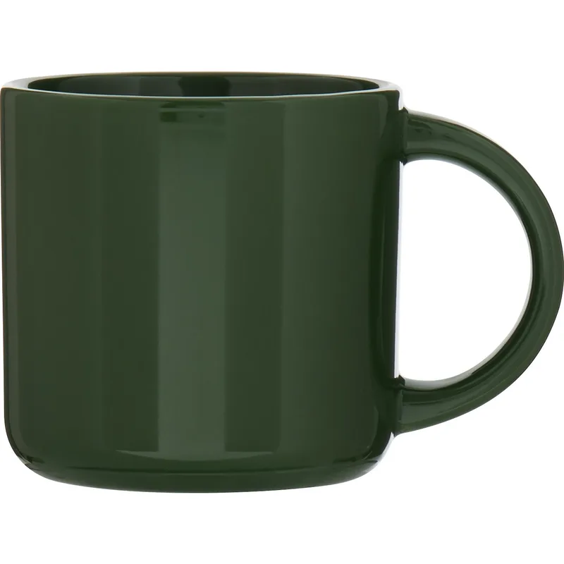 14 oz Minolo - Classics Ceramic Mug (Forest Green) view 2