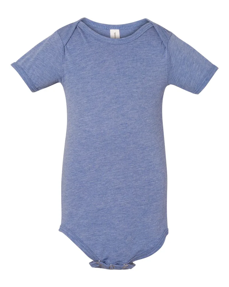 Bella+Canvas® Infant Triblend Short Sleeve One Piece view 3