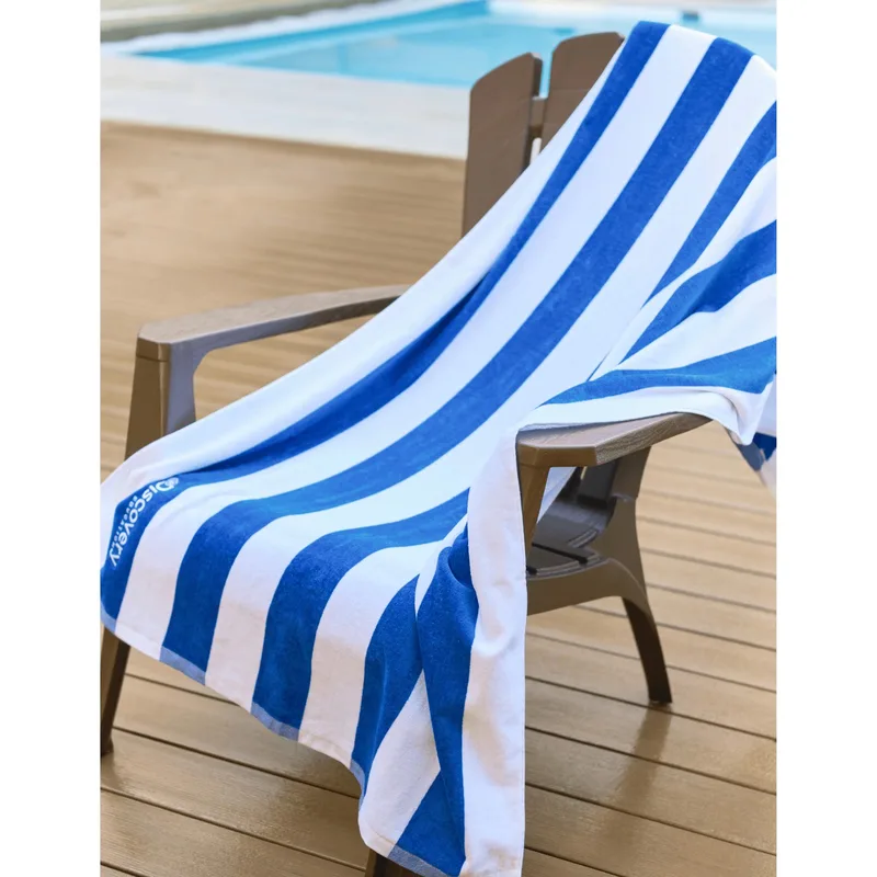 Promo Terry Cabana Towel (Laser Patch) view 3