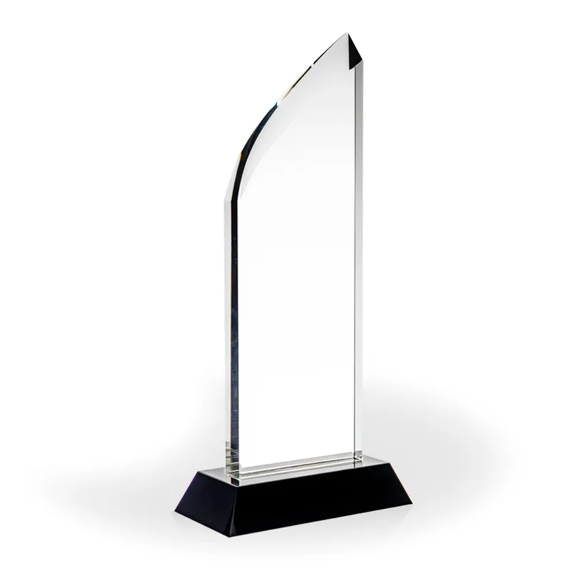 Wave Black Crystal Award view 2
