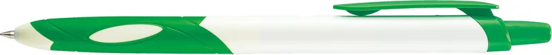 White/Green Blank Side View