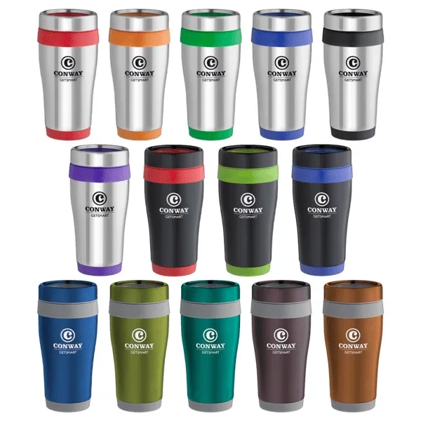 Stainless Steel Tumbler - 16 Oz. view 2