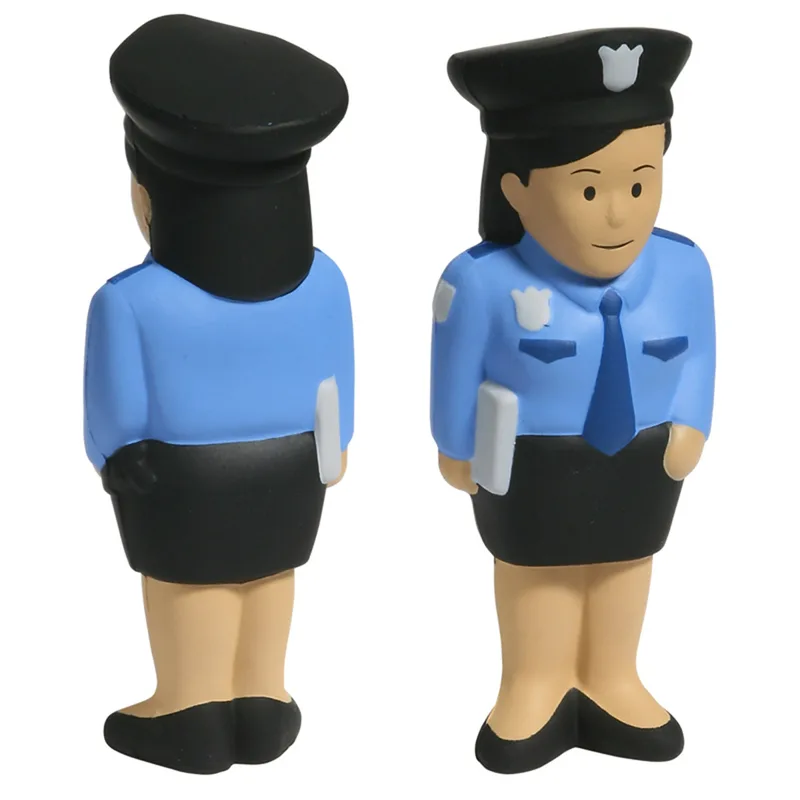 Police Woman Stress Reliever view 2