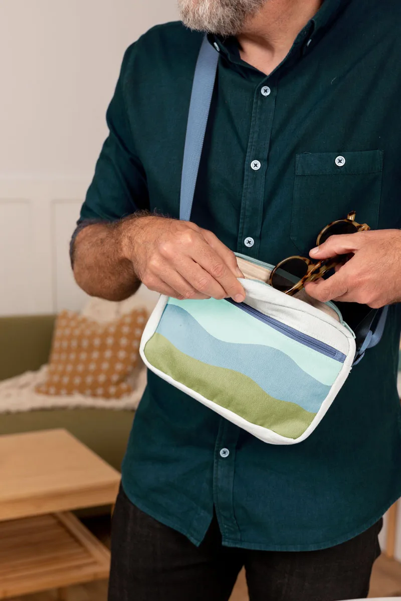 Landscape Crossbody - DENIM