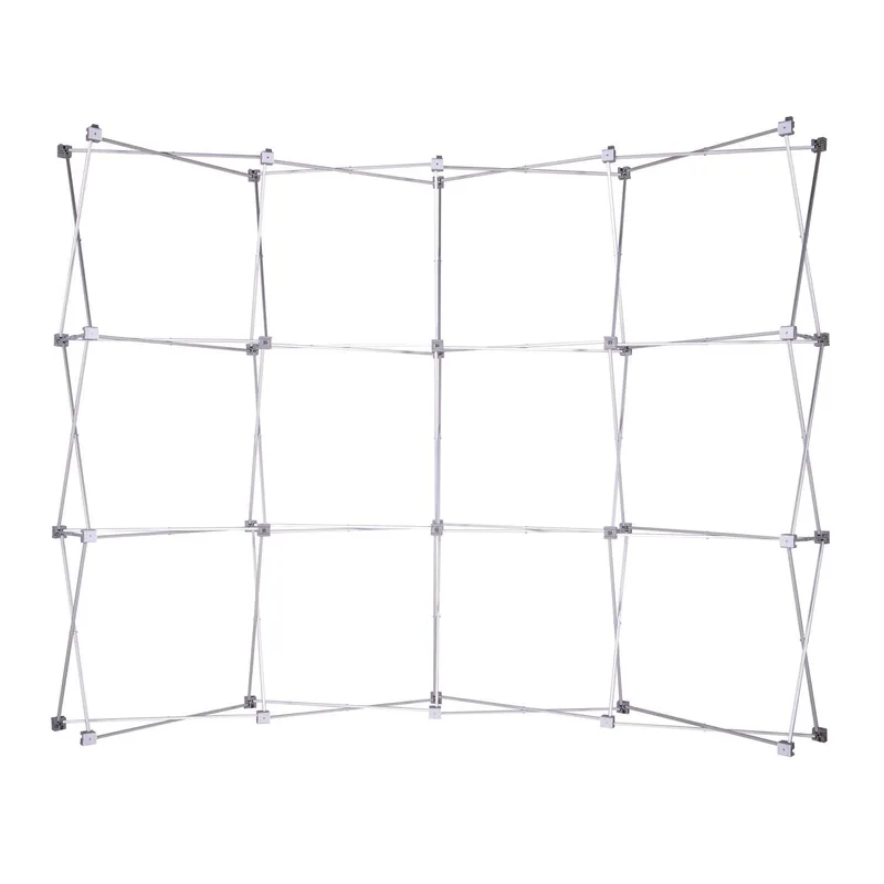 10' Curved Splash Floor Display Hardware view 6