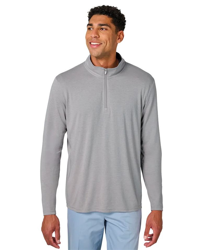 Men's Vista Tri-Blend Quarter Zip view 5