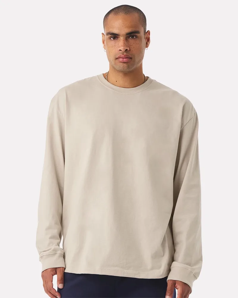 Bella+Canvas® Unisex 7.5 Oz. Heavyweight Long Sleeve T-Shirt view 2