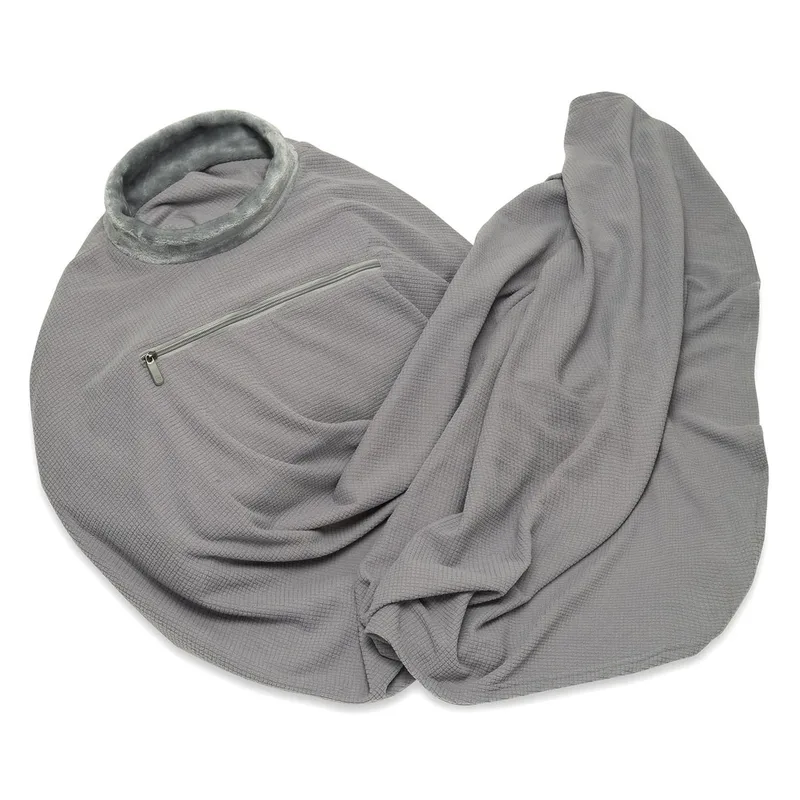 Briggs & Riley Deluxe Wearable Blanket - Gray