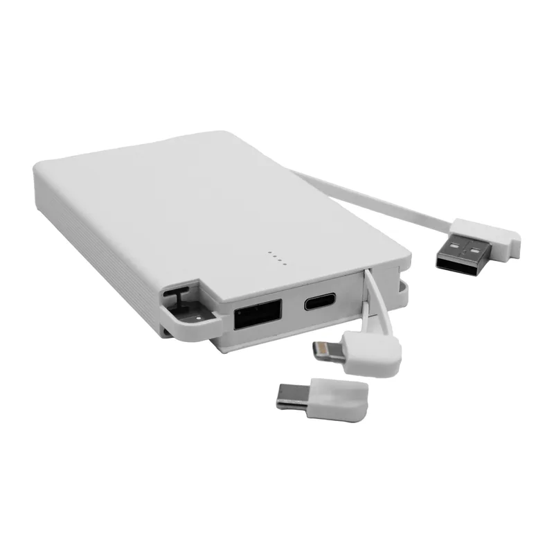 White Connection Cables