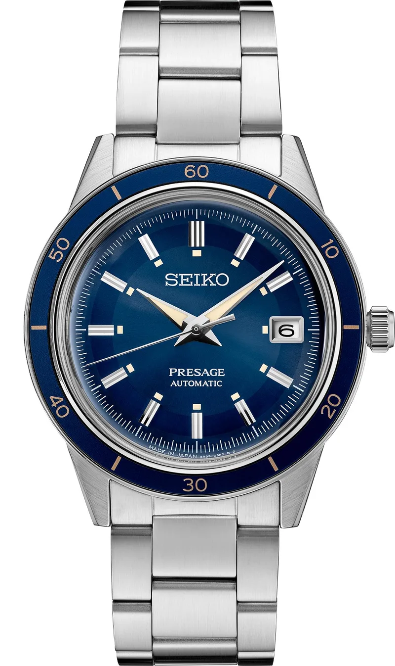 Seiko Watch Presage Style '60S Collection - Blue
