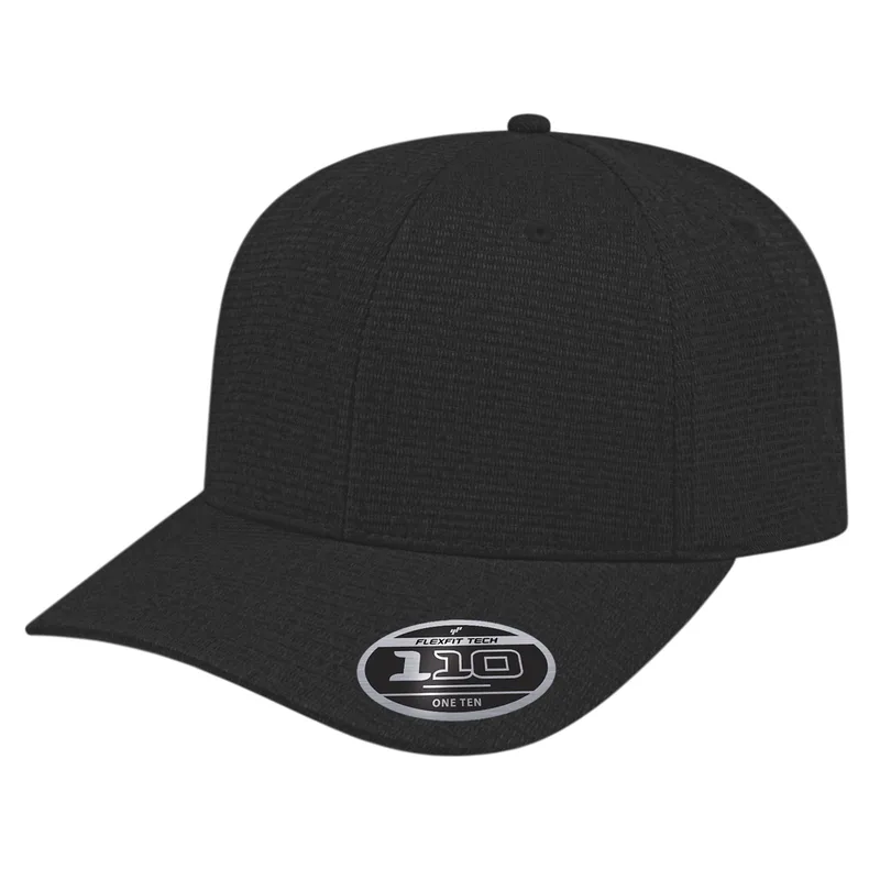 Flexfit 110® Ribbed Tri-Blend Full Fabric Cap view 4