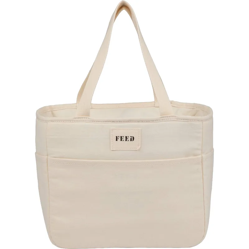 FEED Organic Cotton 9 Can Lunch Cooler view 2