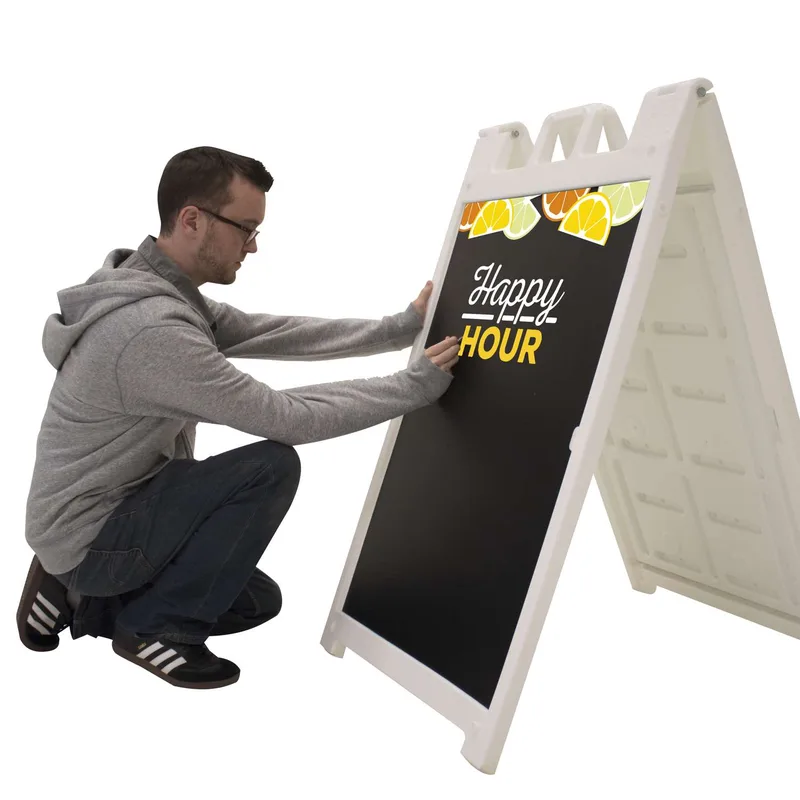 Signicade Deluxe Imprinted Chalkboard Kit (Single-Sided) view 3