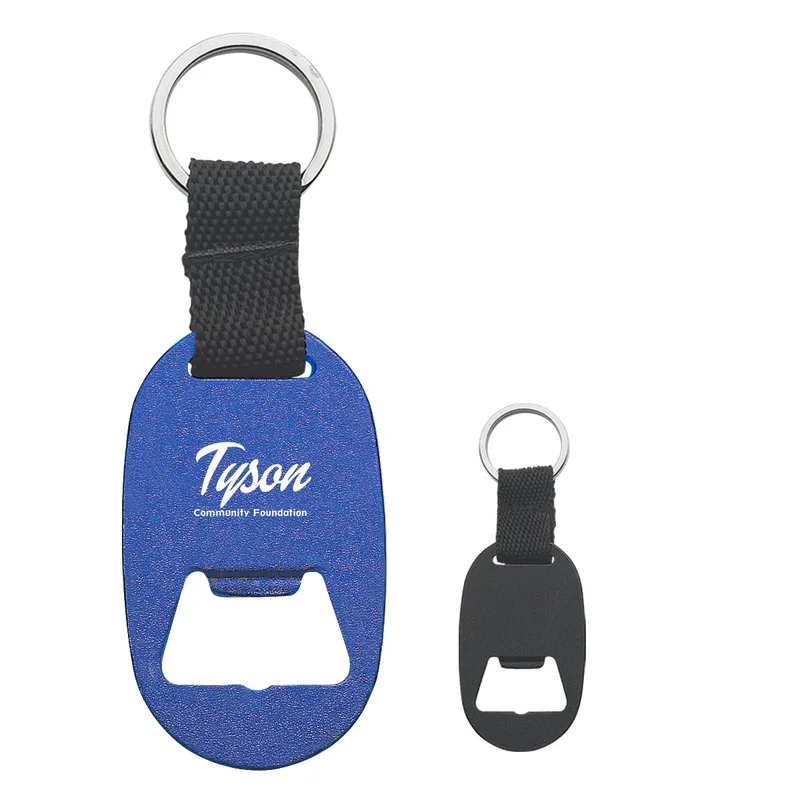 Metal Key Tag With Bottle Opener view 2