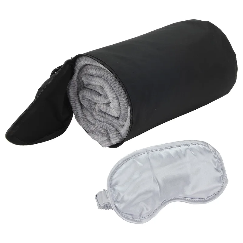 AeroLOFT® Business First Travel Blanket with Sleep Mask view 2