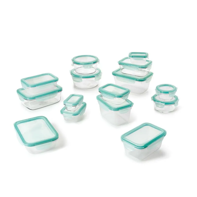 OXO Good Grips 30-Piece Smart Seal Glass & Plastic Container Set view 2