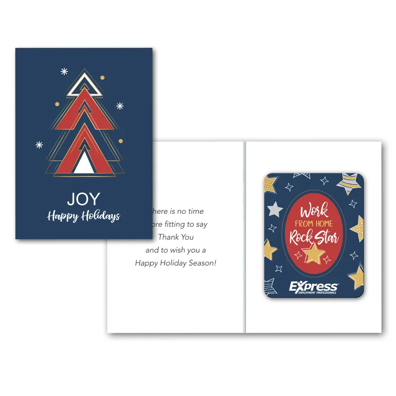 Greeting Card with Magnetic Photo Frame