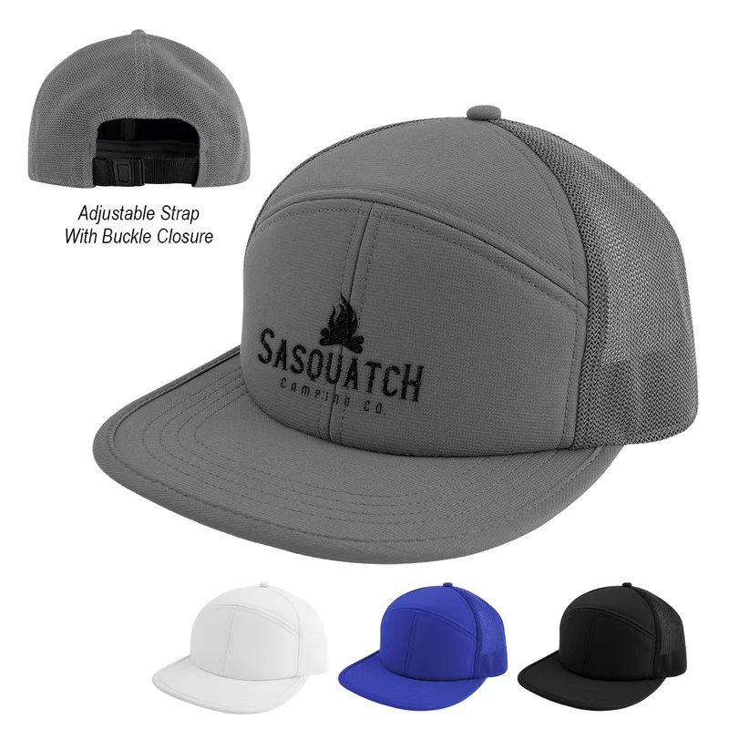 7-panel Performance Trucker Cap view 2