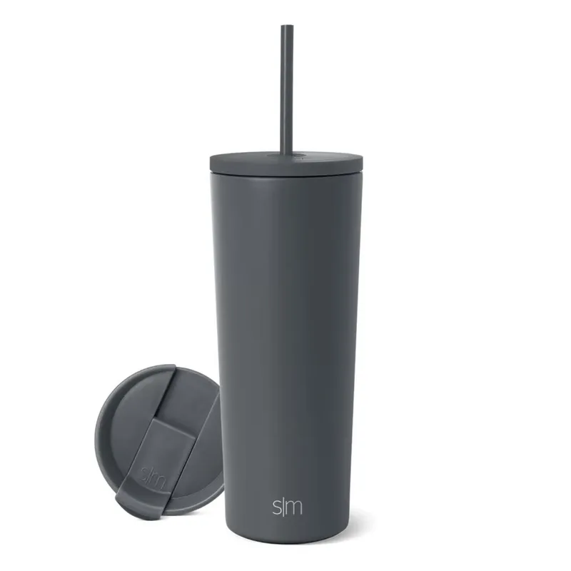 28 oz Simple Modern® Stainless Steel Double-Walled Insulated Classic Tumbler w/ Straw Lid view 6
