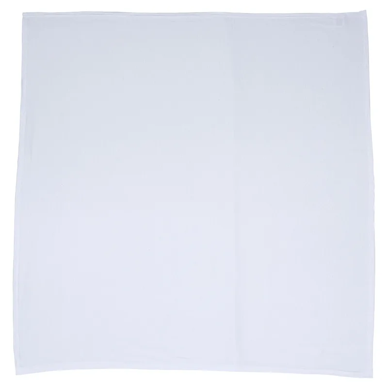 Cotton Feel Swaddle Blanket 42" x 42" 200GSM Poly/Spandex - Full Color view 2