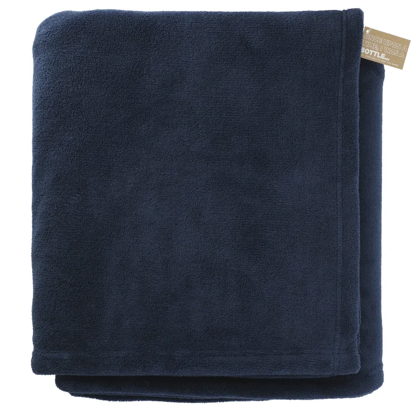 Recycled PET Oversized Coral Fleece Blanket view 2