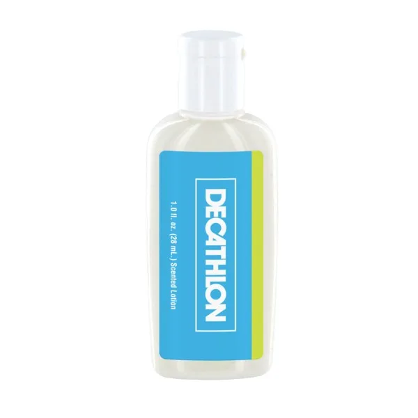 1 oz Lotion in Clear Oval Bottle view 4