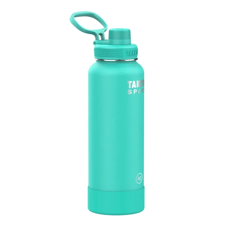 40 oz Takeya® Stainless Steel Insulated Sport Water Bottle w/ Spout Lid view 6