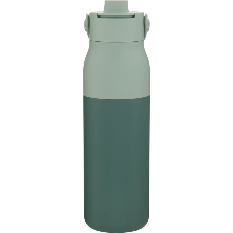 34 oz Larq Purevis2 Water Bottle (Eucalyptus Green) view 2