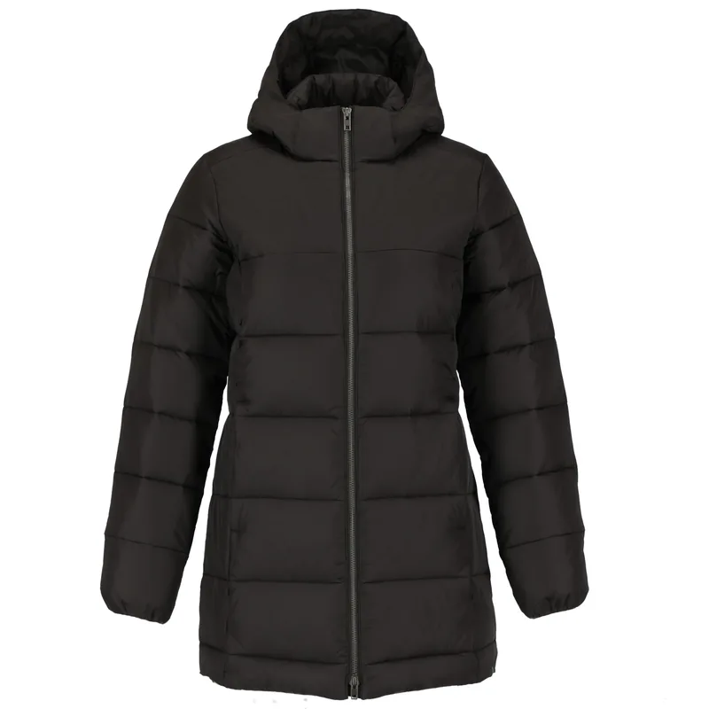 Womens GENEVA Eco Long Packable Insulated Jacket view 2