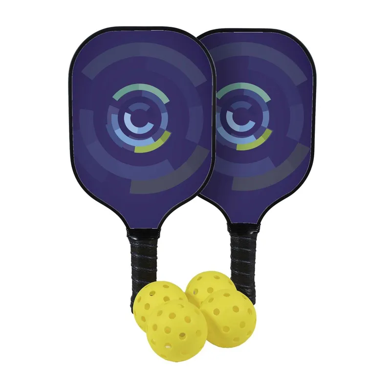 Deluxe Pickleball Set Double-Sided Paddles view 4