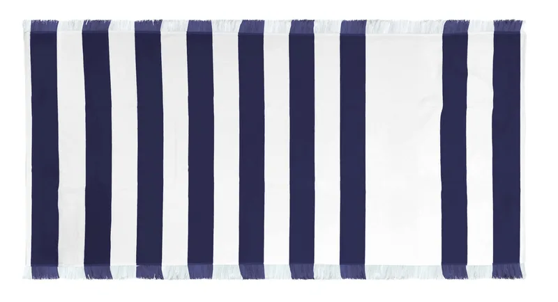 Seaside Fringed Beach Towel view 2