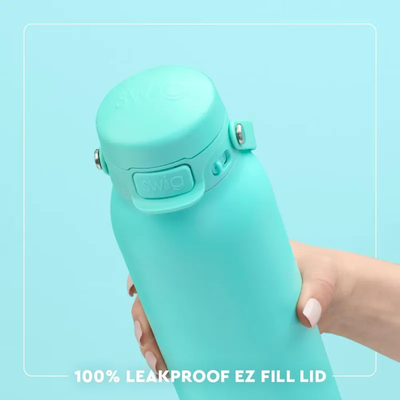 32 oz SWIG® Stainless Steel Insulated Leakproof Golf EZ Fill Water Bottle view 4