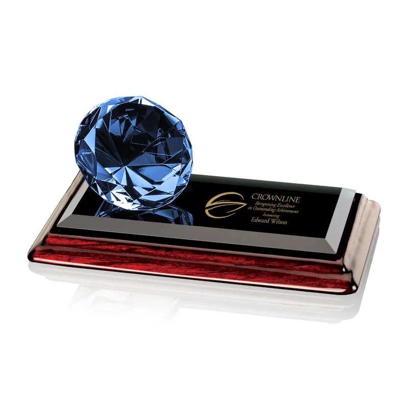 Sapphire, 8" x 4"