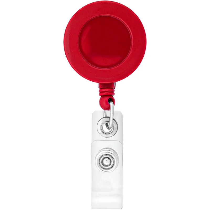 Round Retractable Badge Holder view 4