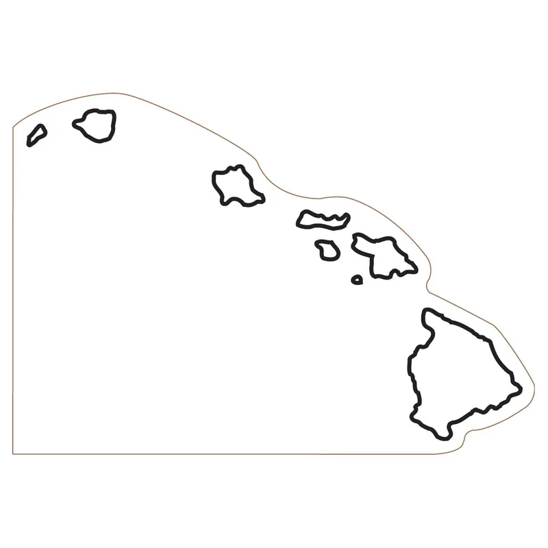 Hawaii State Magnet view 2