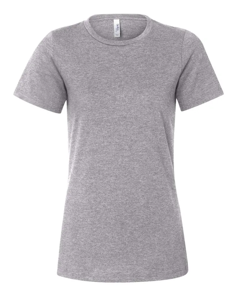 Bella+Canvas® Women's Relaxed Fit Heather CVC T-Shirt view 5