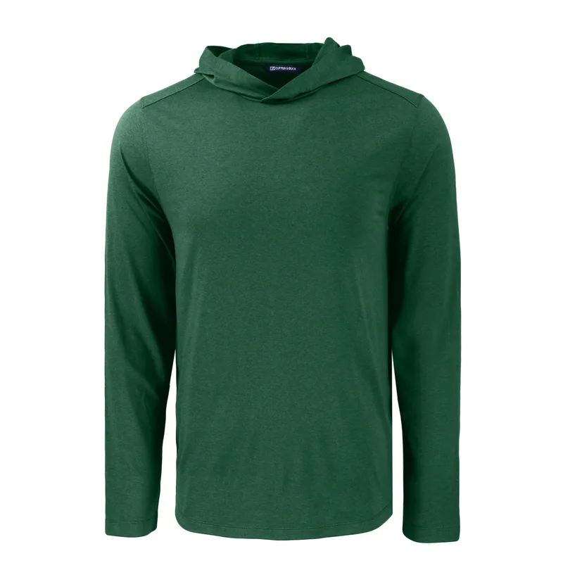 Cutter & Buck Coastline Epic Comfort Eco Recycled Mens Hooded Shirt view 2
