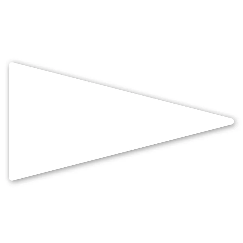 Pennant Car Sign Magnet 7.125 x 3.75 view 2