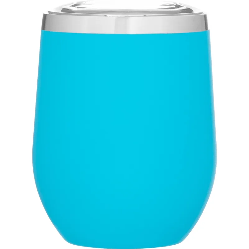 12 oz Cece Travel Tumbler (Matte Aqua) view 2