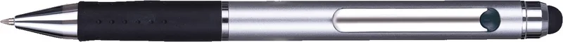 Silver/Black Blank Clip View
