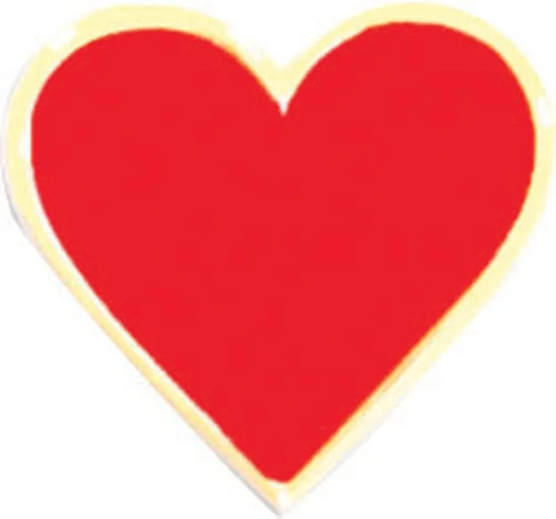 Heart Service Lapel Pin