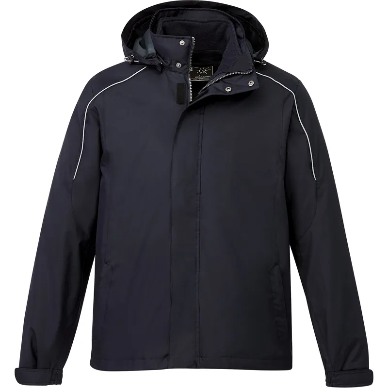 Men's VALENCIA Waterproof Fleece 3-in-1 Jacket with Detachable Hood view 2