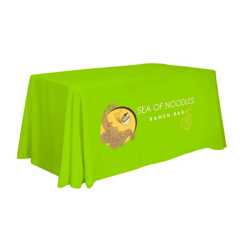4' Standard Table Throw (Full-Color Front Only) view 7