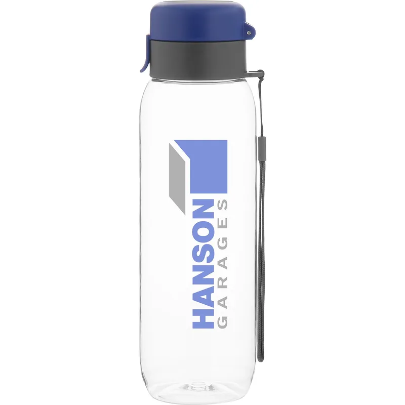 27 oz h2go Vertex Water Bottle (Navy)
