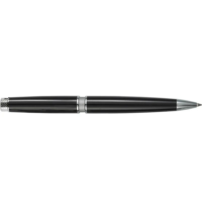 Black/Silver Blank Back View