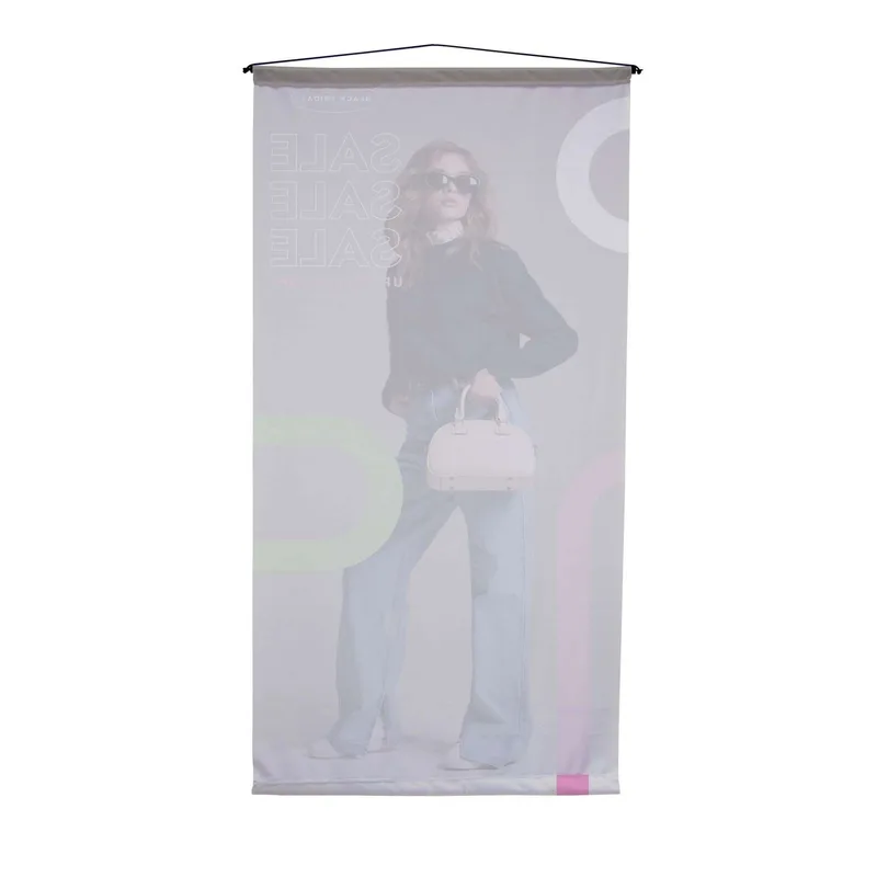 2'W x 4'H Hanging Banner view 6