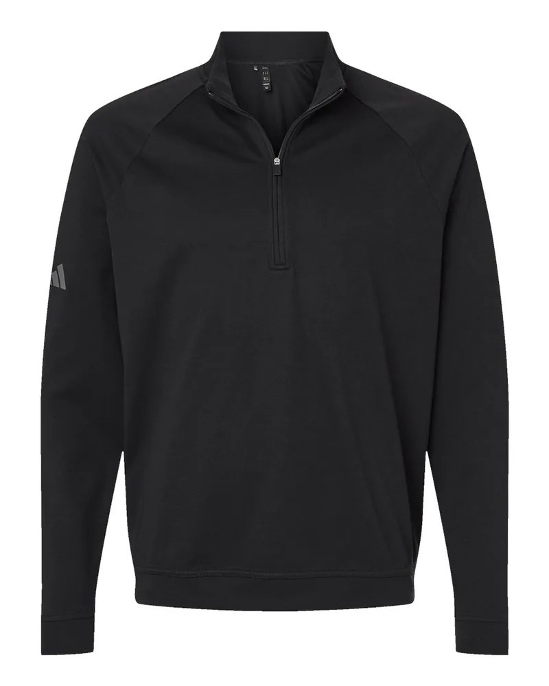 Adidas® Men's Club Quarter-Zip Pullover Sweater view 3
