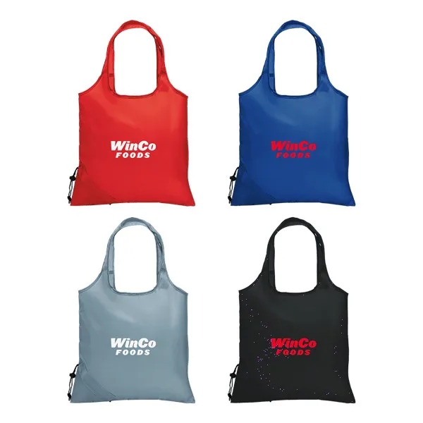 Novara Recycled Foldable Shopping Tote view 2