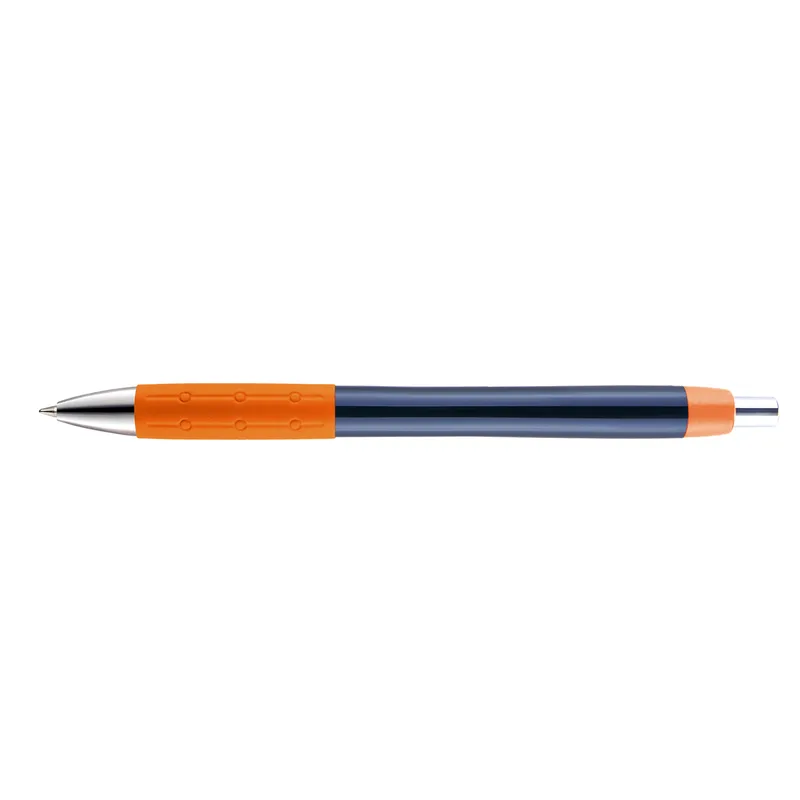 Orange/Black/Silver Blank Back View